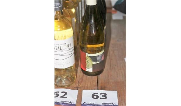 4 flessen à 75cl diverse wijn LEROY TENTATION: 2x witte Côte du Rhône 2016 en 2x rode Côte du Rhône 2018